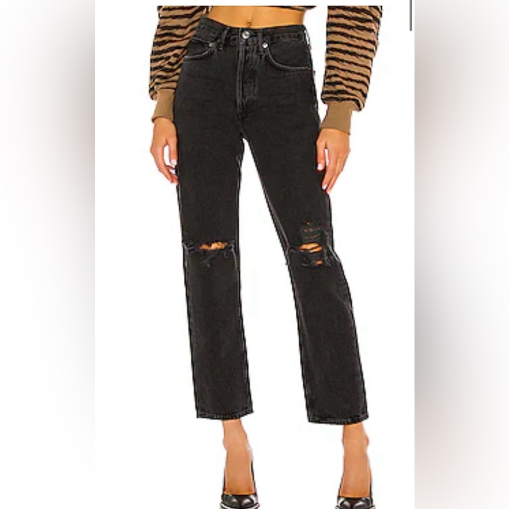 Agolde 90s Mid Rise Loose in Smokestack